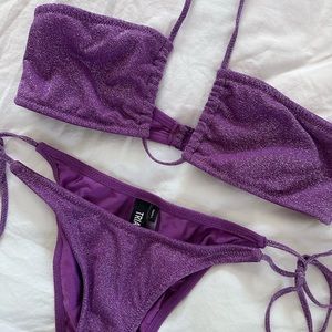 Triangl Swimwear Purple Bikini